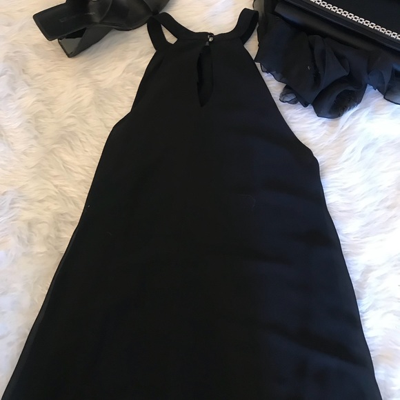 ASTR high neck trapeze  Black dress size Small - Picture 6 of 8